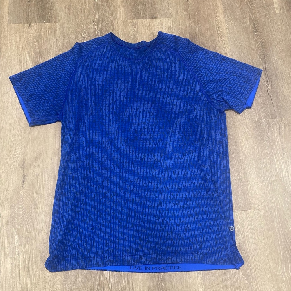 Men's Blue Athletic Shirt